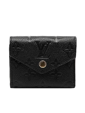 Louis Vuitton Louis Vuitton Monogram Empreinte Portefeuille Zoe Tri-fold Wallet M62935 Noir Black Leather Women's LOUIS VUITTON (view 1)