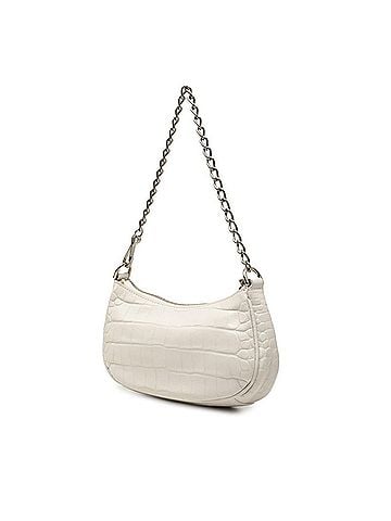 Balenciaga Balenciaga Le Cagole Mini XS Handbag Chain Shoulder Bag 2WAY 695814 White Leather Women's BALENCIAGA (view 2)