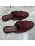FRAME Denim 100% Leather Red Mule/Clog Size EU 40 - photo 5