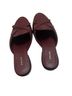 FRAME Denim 100% Leather Red Mule/Clog Size EU 40 - photo 2