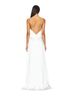 Elliatt 100% Satin White Cocktail Dress Size M - photo 2