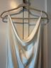 Elliatt 100% Satin White Cocktail Dress Size M - photo 3