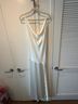 Elliatt 100% Satin White Cocktail Dress Size M - photo 4