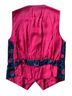 Mexx 100% Cotton Floral Black Red Vest Size M - photo 5