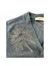 Tory Burch 100% Merino Gray Wool Cardigan Size XS - photo 8