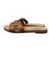 Steve Madden 100% Leather Brown Sandals Size 8 1/2 - photo 1