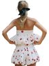 Maeve Floral White Red Sleeveless Top Size M - photo 2