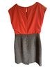 Ann Taylor LOFT Red Brown Wool Dress Size 6 - photo 2