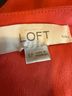 Ann Taylor LOFT Red Brown Wool Dress Size 6 - photo 3