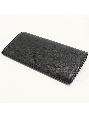 Loewe LOEWE Long Horizontal Wallet, Anagram, Men's, Black, C660978X01 (view 2)