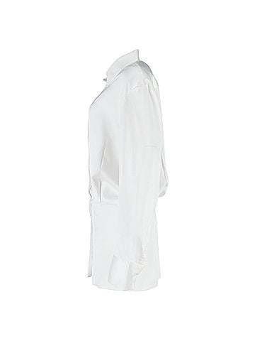 The Frankie Shop The Frankie Shop Oversized Shirt in White Cotton (view 2)