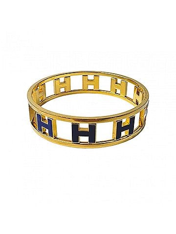 Hermès Hermes HERMES Rond H Bangle Reversible Women's (view 1)