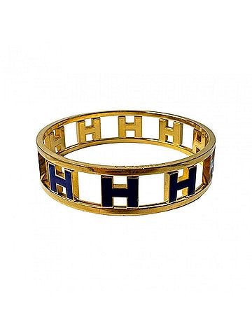 Hermès Hermes HERMES Rond H Bangle Reversible Women's (view 2)