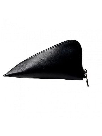 Loewe Loewe Anagram Triangle Wallet/Coin Case, Black, Men's (view 2)