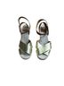 Tory Burch Gold Brown Wedges Size 8 1/2 - photo 1