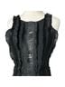 Sandro 100% Polyester 100% Viscose 100% Acetate Black Cocktail Dress Size 4 - photo 4