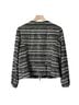 Milly Solid Black White Blazer Size 10 - photo 2