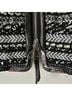 Milly Solid Black White Blazer Size 10 - photo 8
