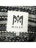Milly Solid Black White Blazer Size 10 - photo 3