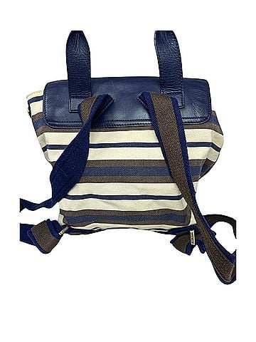 Tory Burch Kerrington Striped Canvas Backpack (view 2)