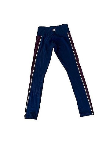 Tory Burch Tory Sport High-Rise Weightless Piped 7/8 Legging Leggings (view 2)