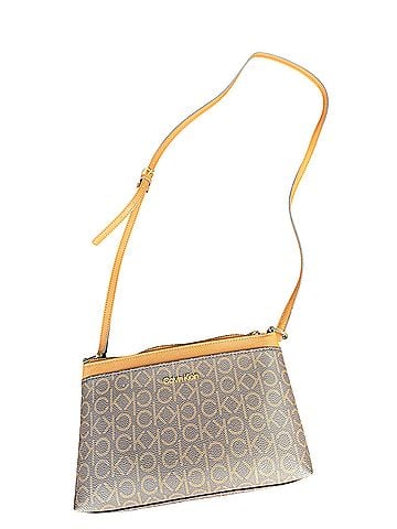 Calvin Klein Leather Crossbody Bag (view 1)