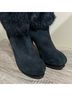 BCBGMAXAZRIA Black Ankle Boots Size 8 1/2 - photo 3