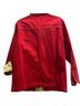 Ralph Lauren 100% Cotton Red Tan Coat Size M - photo 6