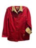 Ralph Lauren 100% Cotton Red Tan Coat Size M - photo 7