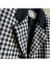 Kasper 100% Rayon Houndstooth Black White Blazer Size 4 (petite) - photo 4
