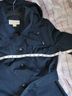 MICHAEL Michael Kors 56% Cotton 44% Polyester 100% Polyester Blue Trenchcoat Size M - photo 11