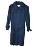 MICHAEL Michael Kors 56% Cotton 44% Polyester 100% Polyester Blue Trenchcoat Size M - photo 1