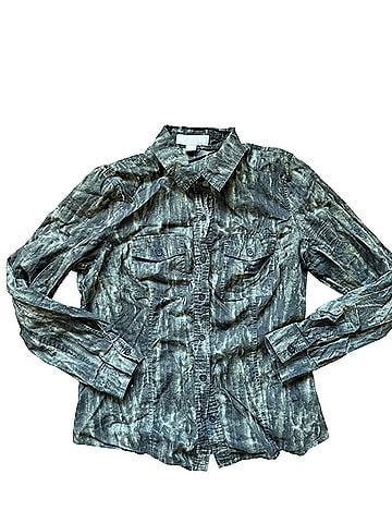 MICHAEL Michael Kors Long Sleeve Button-Down Shirt (view 1)