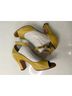 John Fluevog Yellow Heels Size 9 - photo 6