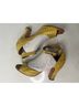 John Fluevog Yellow Heels Size 9 - photo 16