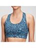 Gap Camo Animal Print Blue Sports Bra Size M - photo 3
