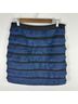 Elizabeth and James 85% Polyester 15% Spandex 100% Polyester Blue Black Formal Skirt Size L - photo 8