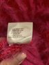 Sugarlips Chevron-herringbone Pink Red Pullover Sweater Size S - photo 7