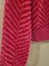 Sugarlips Chevron-herringbone Pink Red Pullover Sweater Size S - photo 5