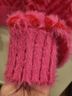 Sugarlips Chevron-herringbone Pink Red Pullover Sweater Size S - photo 6