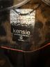 Kensie Leopard Print Brown Black Coat Size L - photo 4