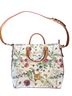 Dooney & Bourke Floral Multi Color Leather Tote One size - photo 1