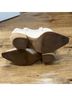 Jeffrey Campbell 100% Leather Tan White Boots Size 8 1/2 - photo 3