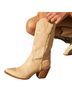 Jeffrey Campbell 100% Leather Tan White Boots Size 8 1/2 - photo 1