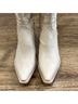 Jeffrey Campbell 100% Leather Tan White Boots Size 8 1/2 - photo 5