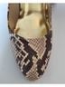 Coach Snake Print Multi Color Heels Size 8 - photo 4