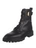 Stuart Weitzman 100% Leather Solid Black Ankle Boots Size 9 - photo 2