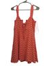 Blue Rain Floral Red Pink Casual Dress Size S (petite) - photo 2