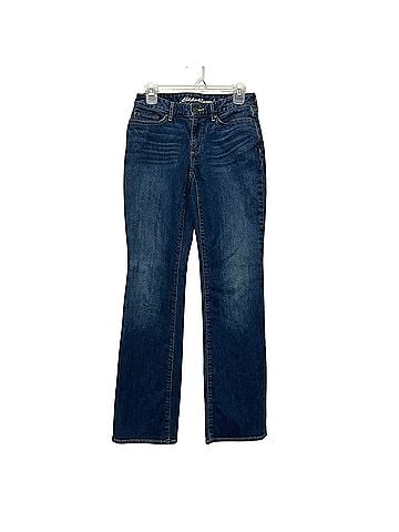 Eddie Bauer Curvy Bootcut Jeans (view 1)