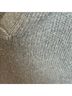 Lou & Grey Solid Graphic Silver Casual Sweaters Size XXS - photo 4